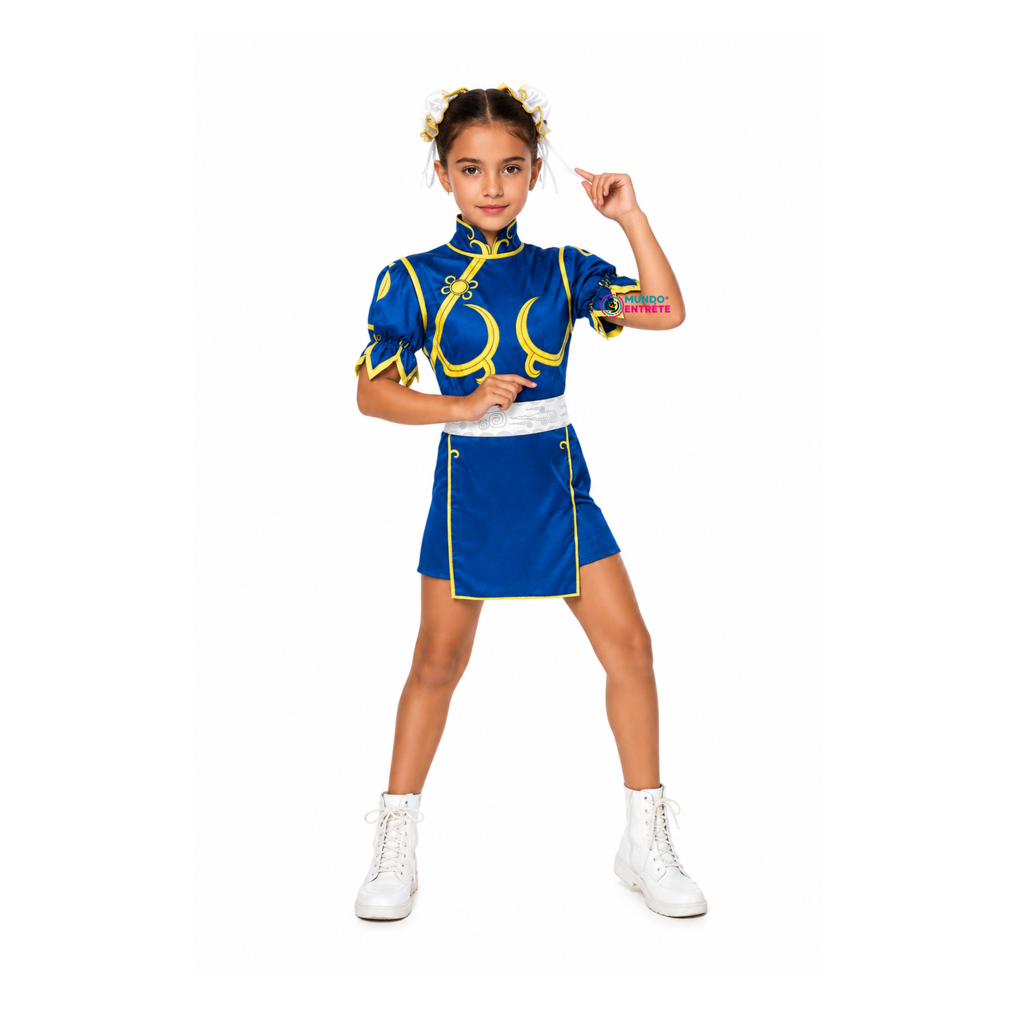 Disfraz Chun li Street Figther  Niña
