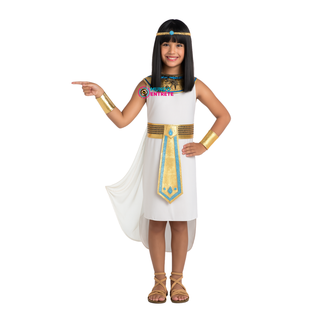 Disfraz Niña Princesa Egipcia Cleopatra