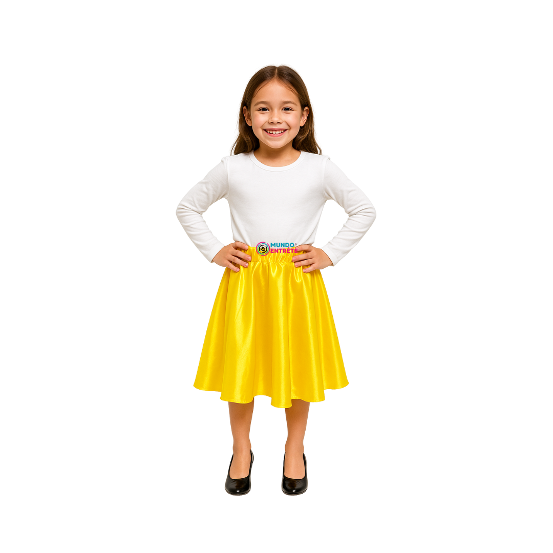 Falda Plato Para Niñas Bailes Tipicos Fiestas Patrias
