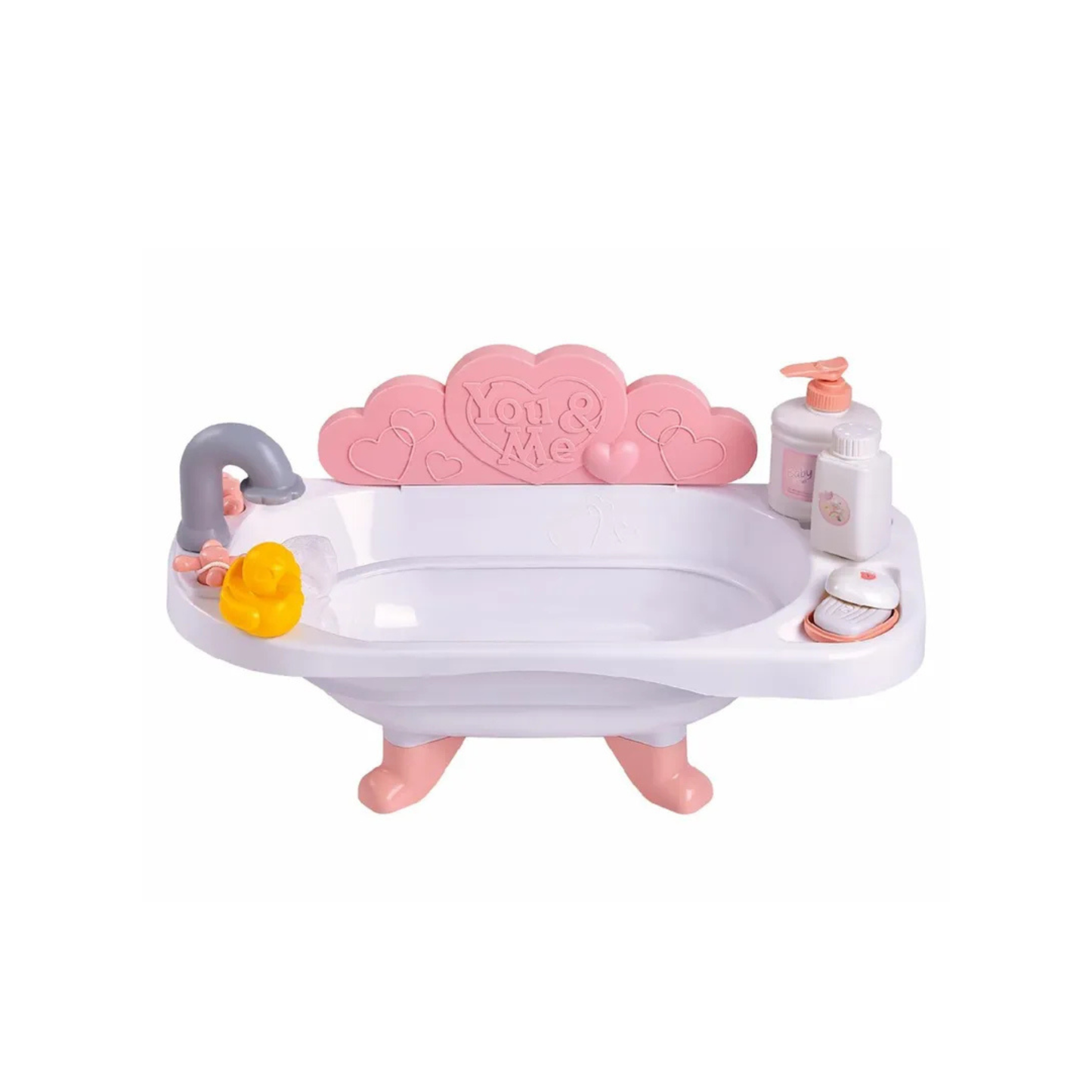 Muñeca Con Tina Y Accesorios De Baño
