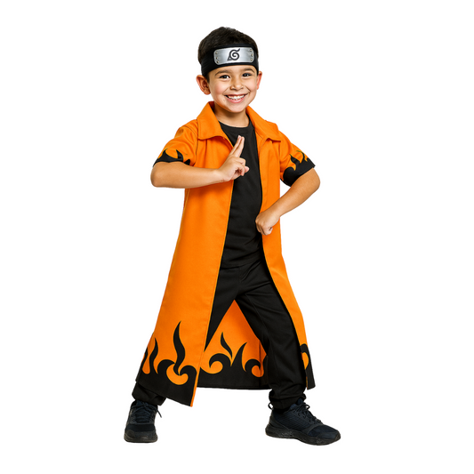 Disfraz Capa  Naranjo Naruto Anime