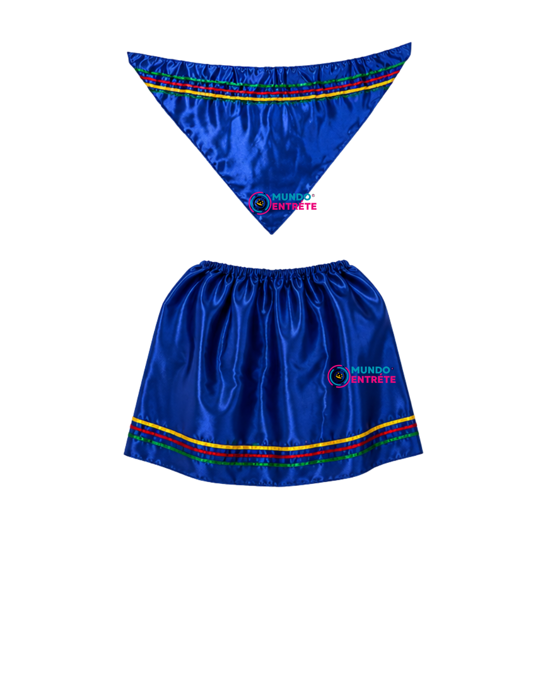 Falda Nortina + Punta Baile Trote Nortino Niña