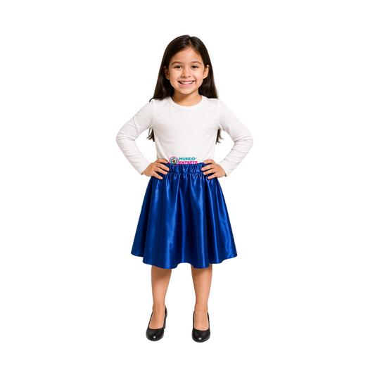 Falda Plato Para Niñas Bailes Tipicos Fiestas Patrias