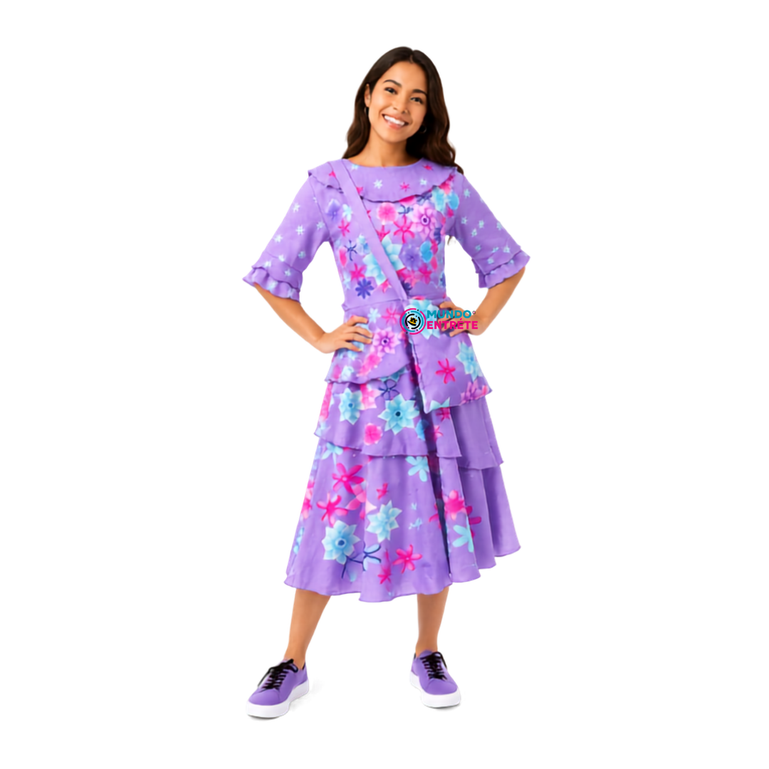Disfraz Isabel para mujer vestido - Encanto Madrigal