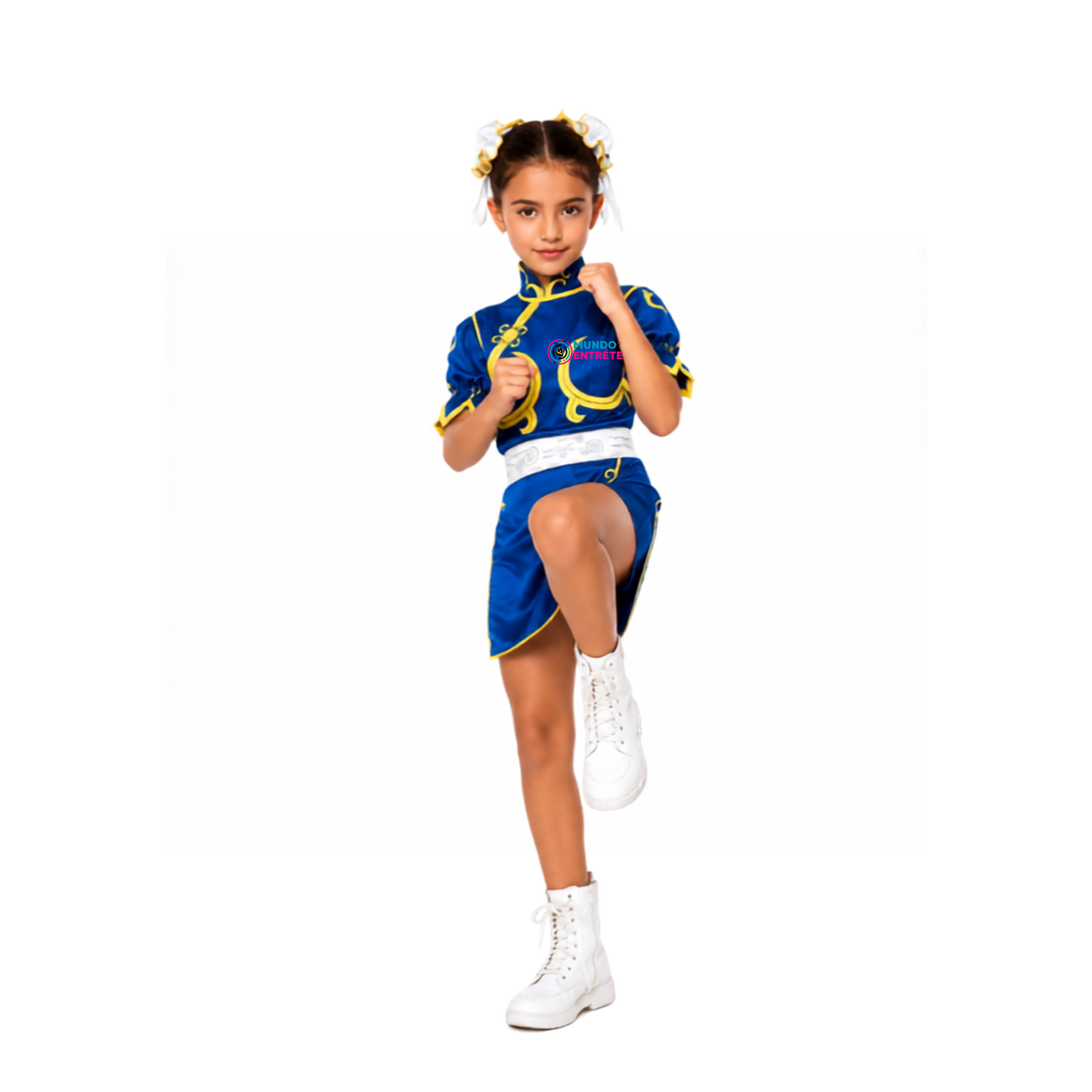Disfraz Chun li Street Figther  Niña