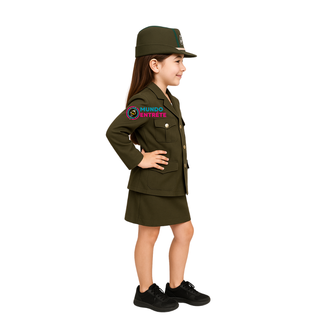Disfraz Traje Carabineros Niñas