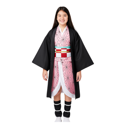 Disfraz Nezuko Cosplay Halloween Niños