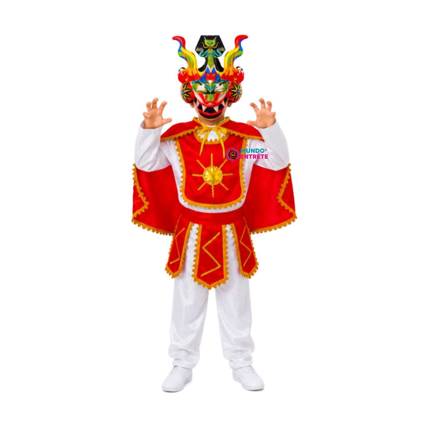 Traje Tirana Diablada + Mascara Niño