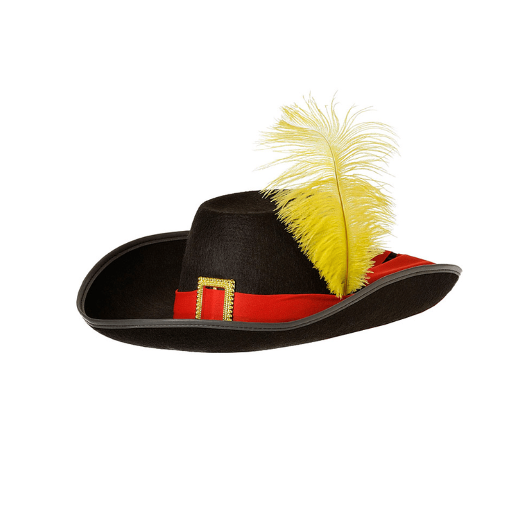 Disfraz De Mosquetero Capa + Sombrero Adulto