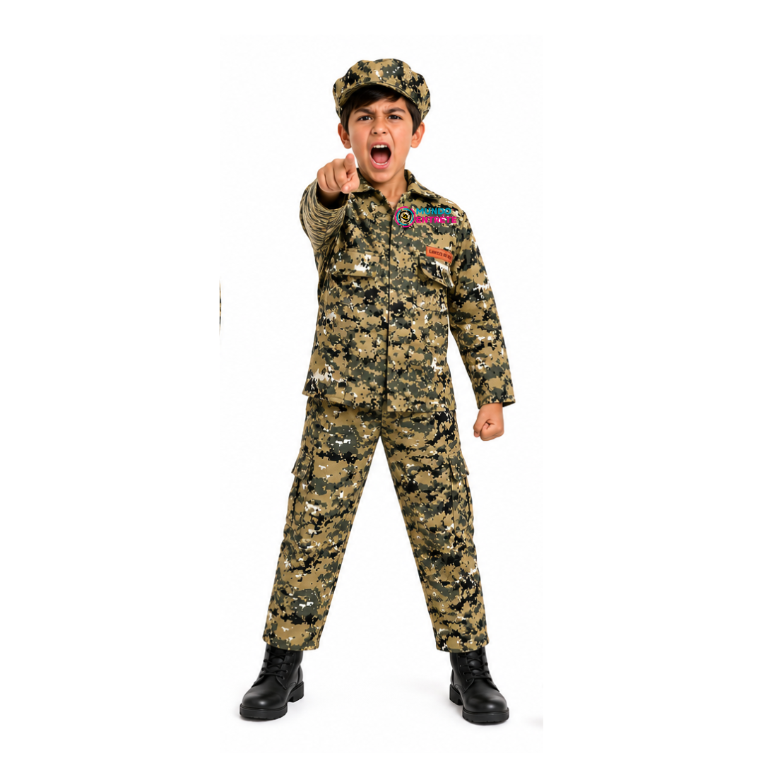 Disfraz Soldado Militar Niño