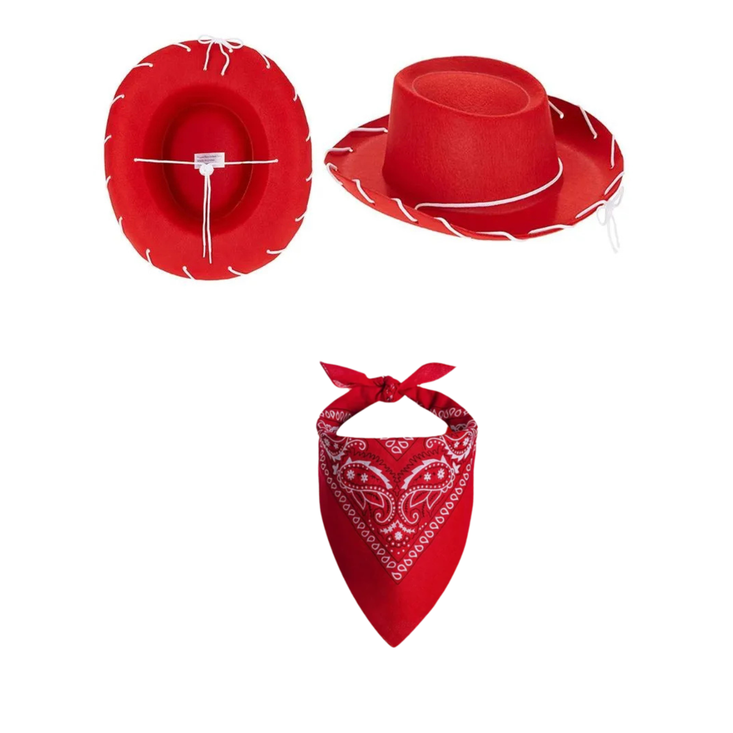 Set vaquero  Woody  Sombrero + bandana Niño