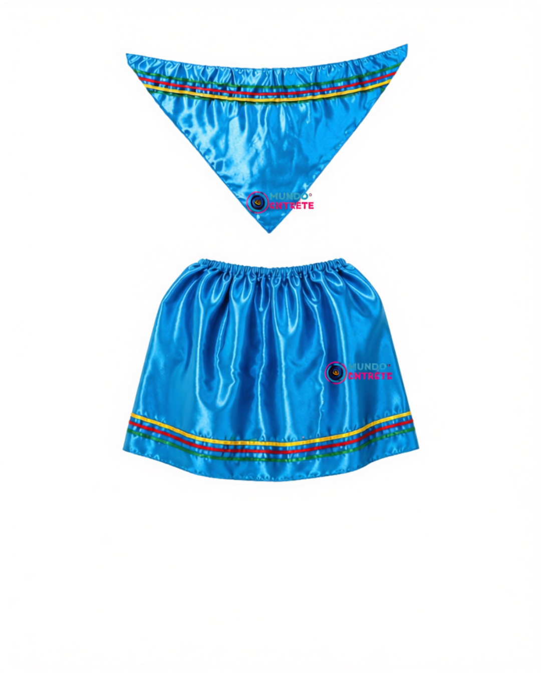 Falda Nortina + Punta Baile Trote Nortino Niña