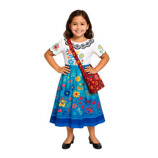 Vestido De Princesa Mirabel Con Bolso Para Cosplay Encanto