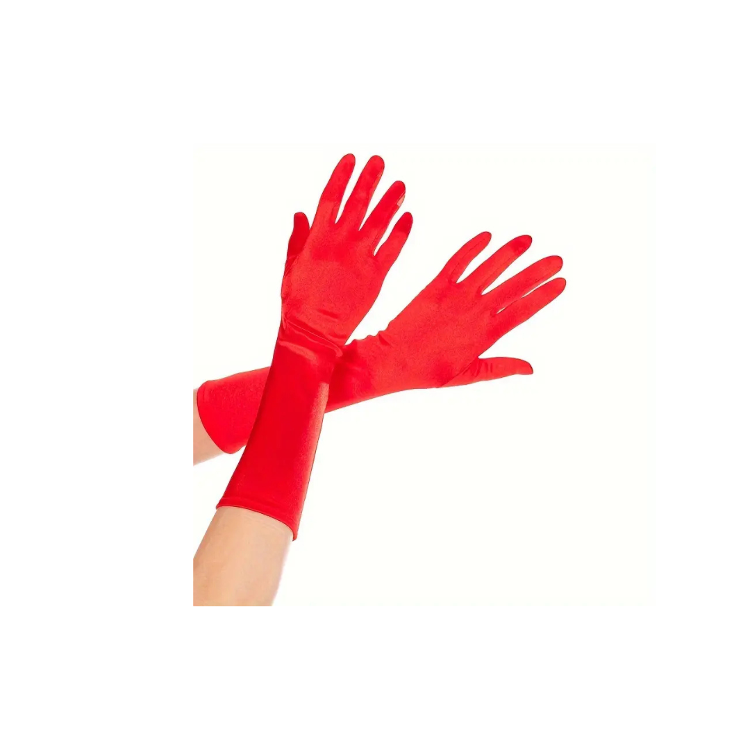 Guantes Largos Accesorio Cosplay Disfraz Halloween 34cm