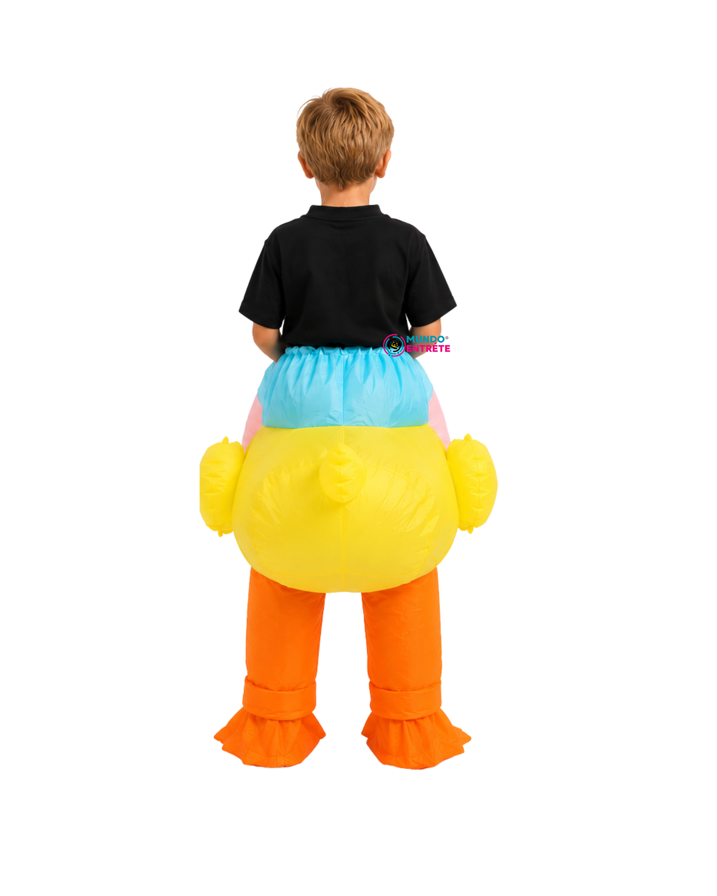 Disfraz Inflable De Pato Amarillo