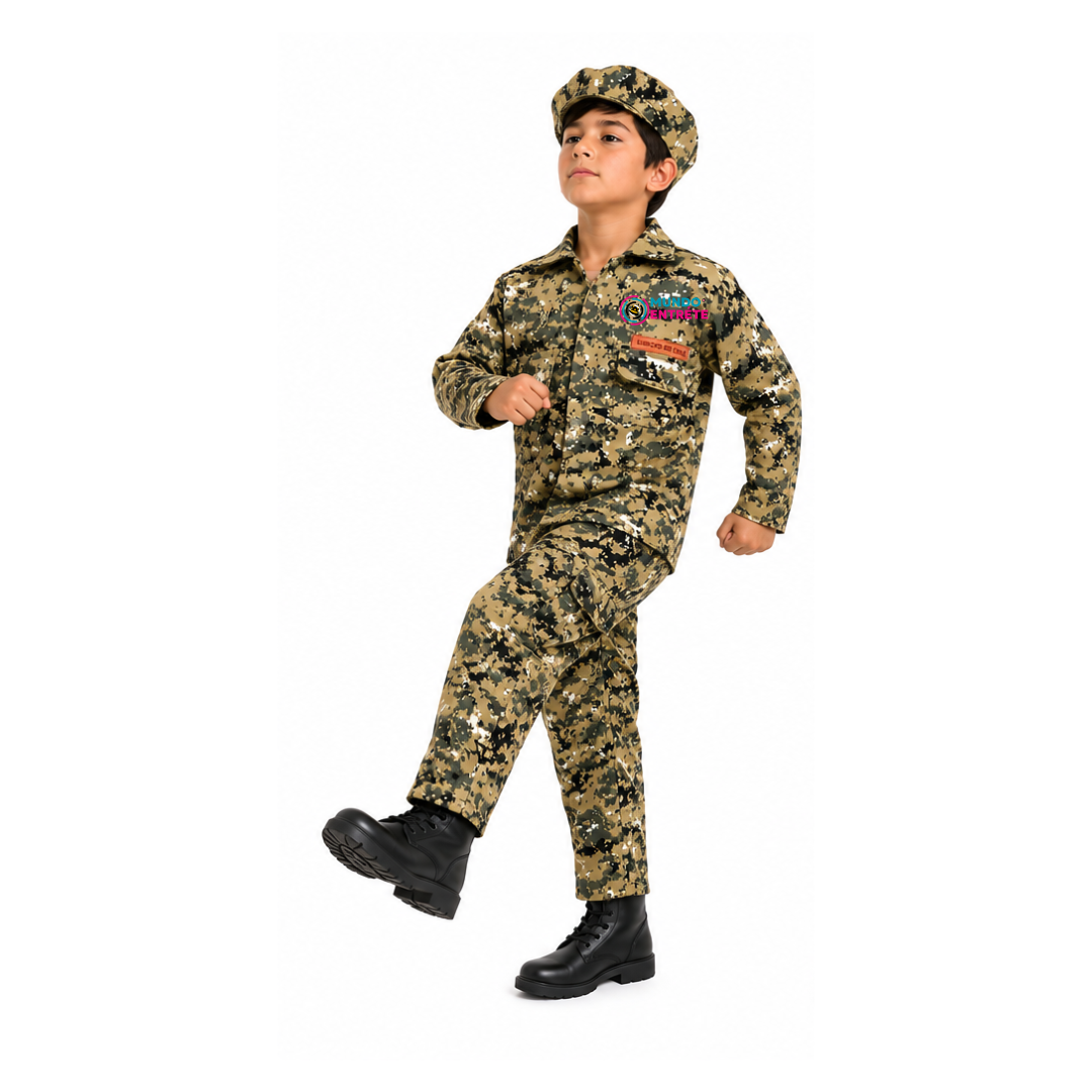 Disfraz Soldado Militar Niño