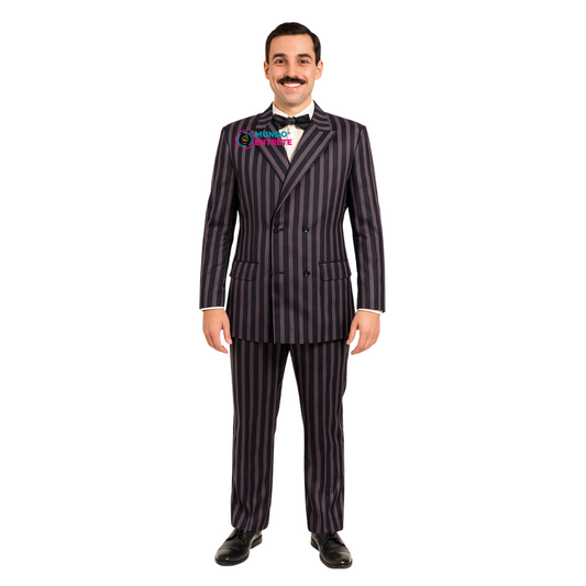Disfraz Homero Addams  - Merlina