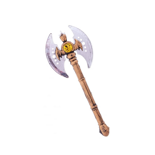 Hacha Falsa Guerrero Romano Y Vikingo - Cosplay Divertido Plata