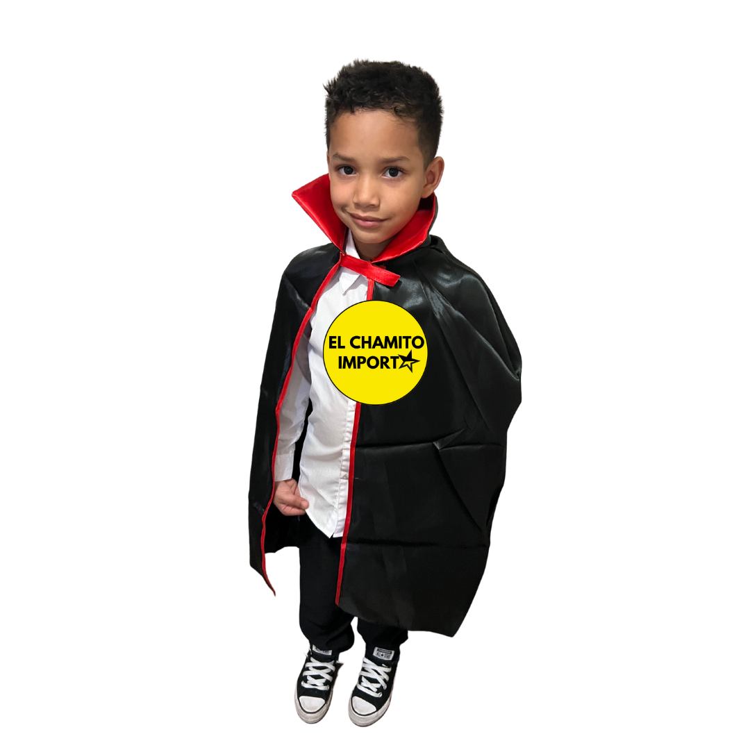 Capa De Vampiro Para Niño Halloween