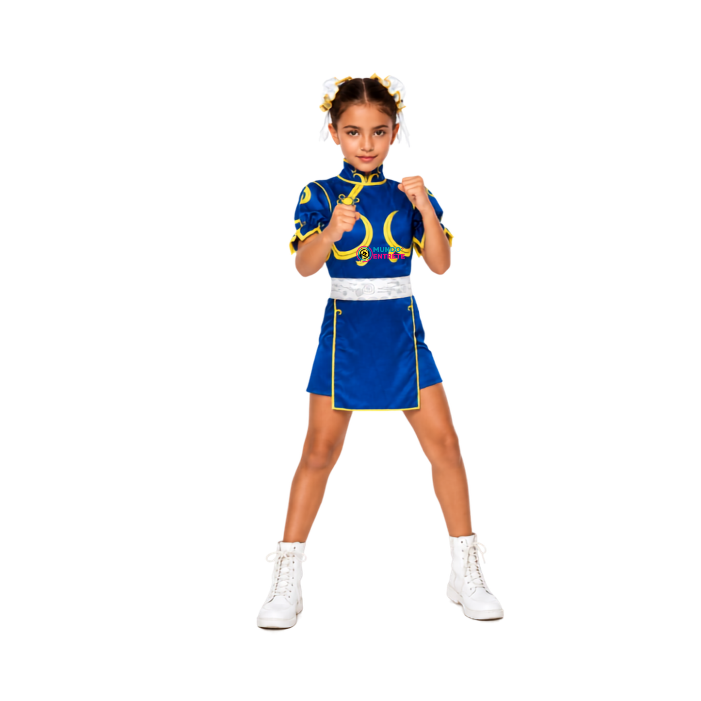 Disfraz Chun li Street Figther  Niña
