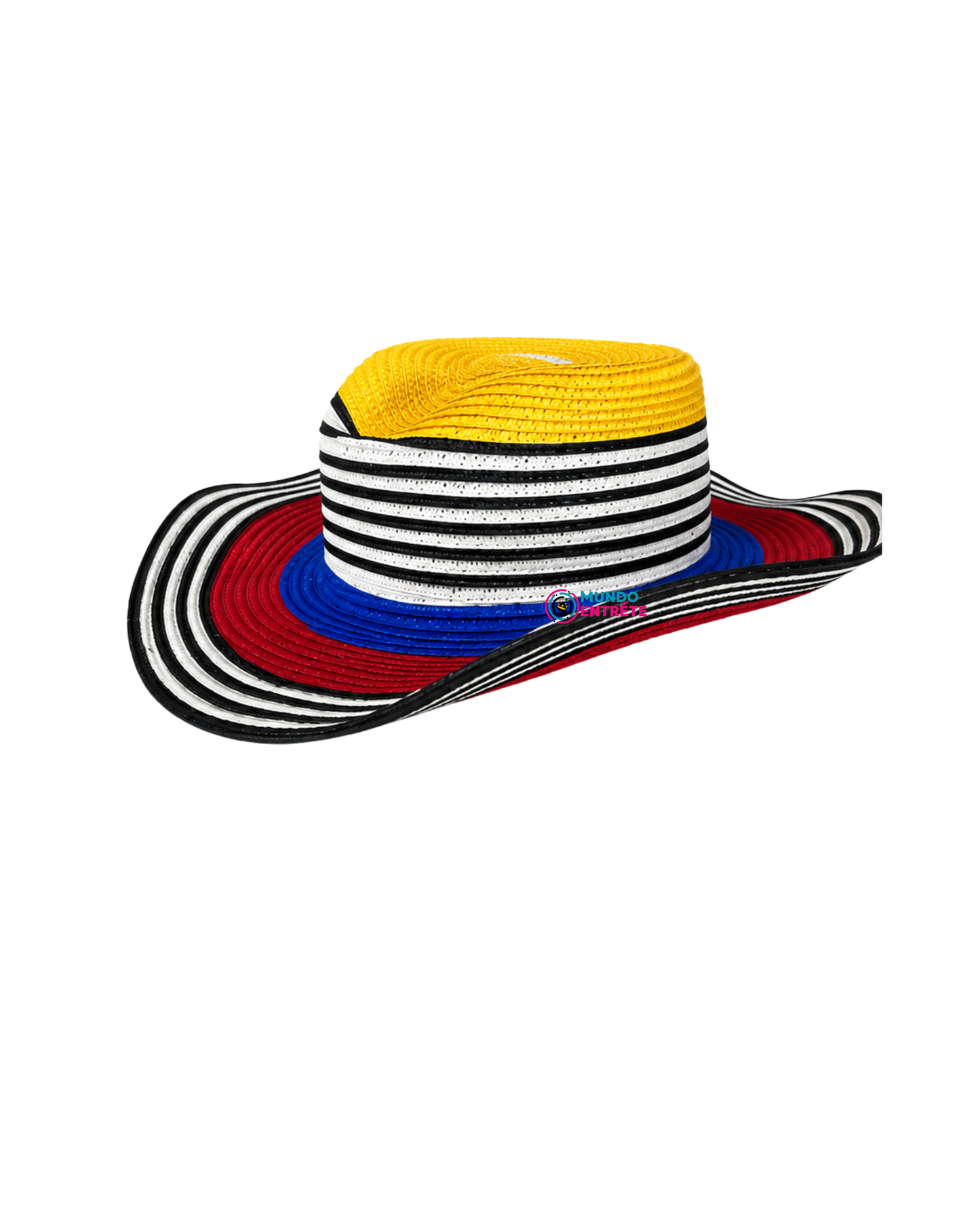 Sombrero Colombiano Vueltiao Tricolor