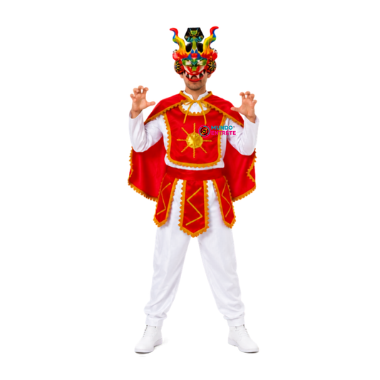 Traje Tirana Diablada + Mascara Adulto