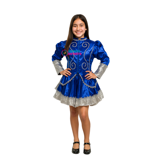 Vestimenta Caporal Niña Juvenil Con Falso Fiestas Patrias