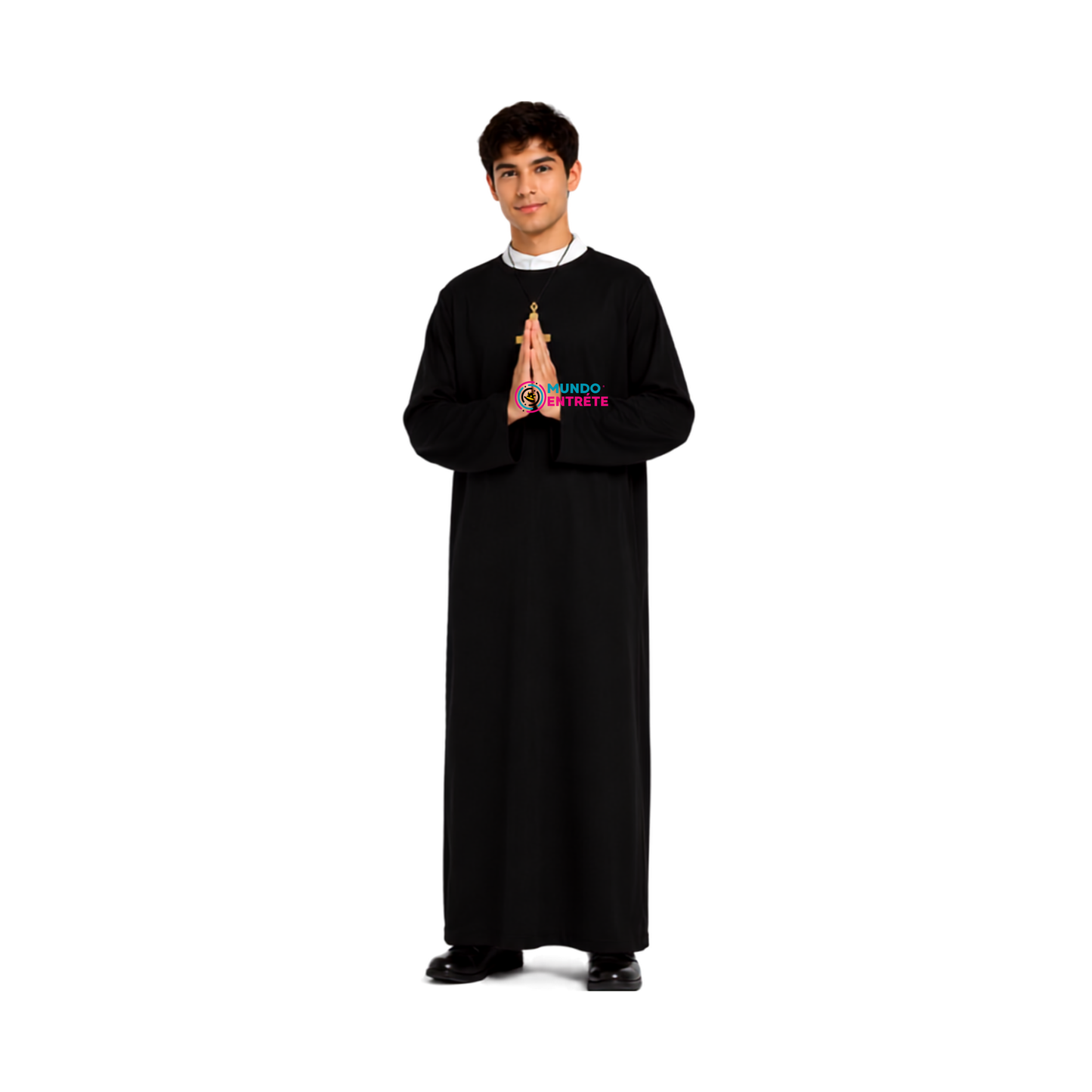 Disfraz Sacerdote Cura Cosplay Adulto