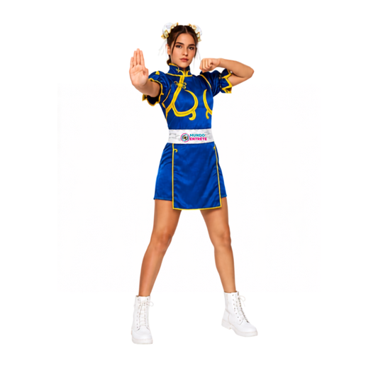 Disfraz Chun li Street Figther  Mujer