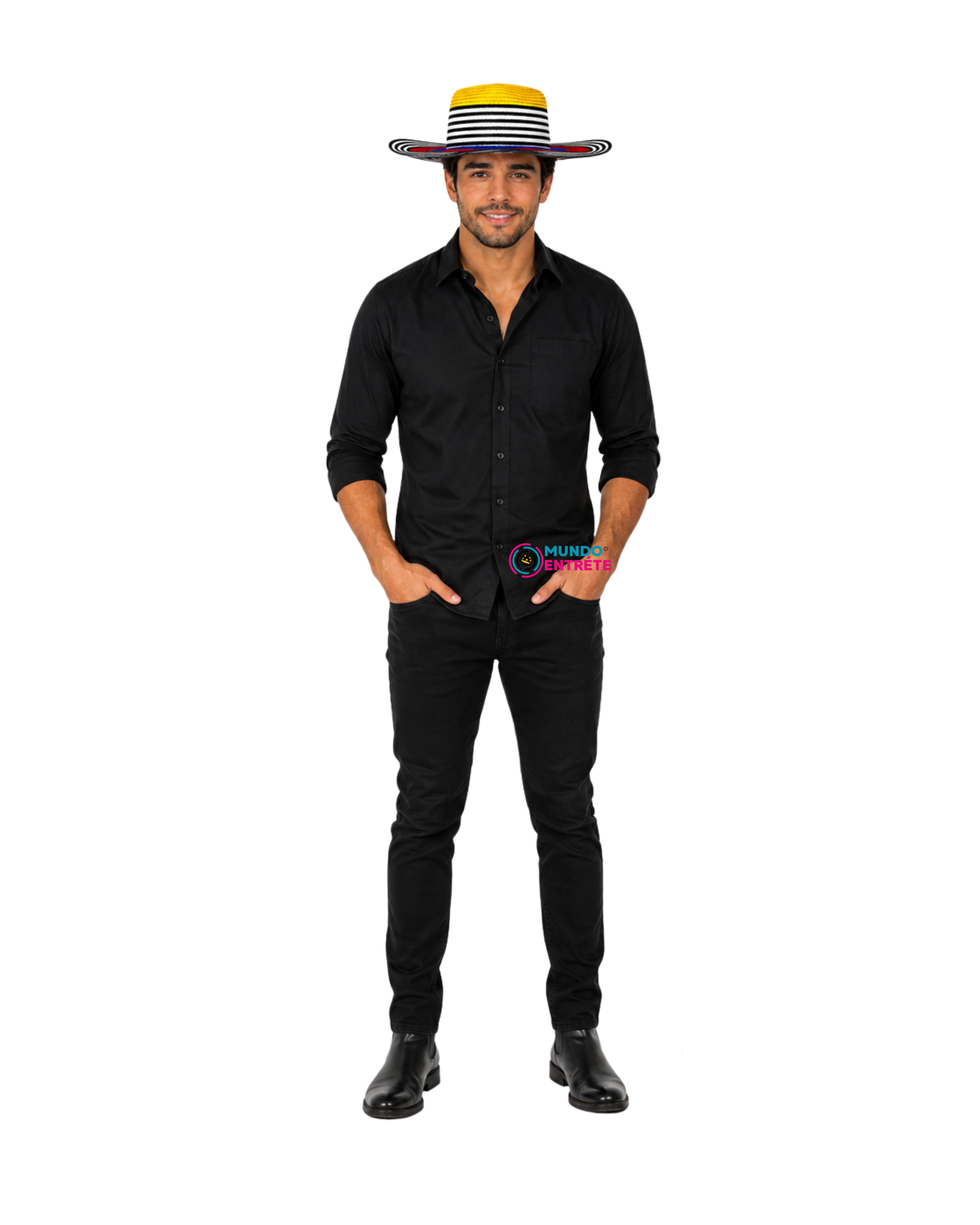 Sombrero Colombiano Vueltiao Tricolor