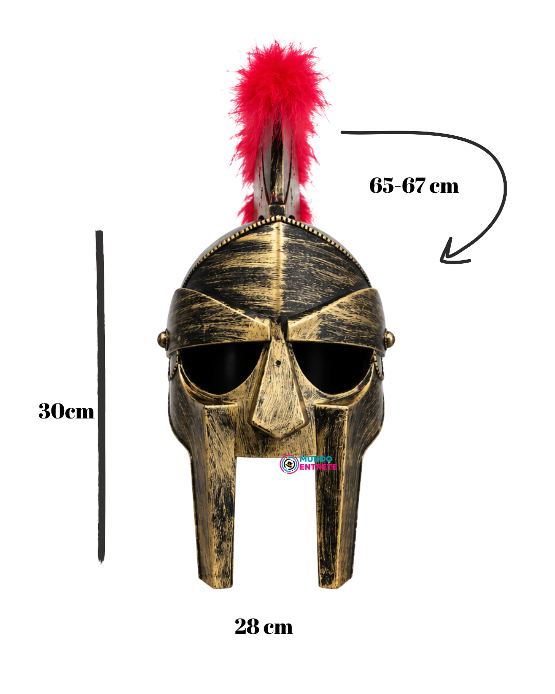 Casco De Gladiador Romano Espartano