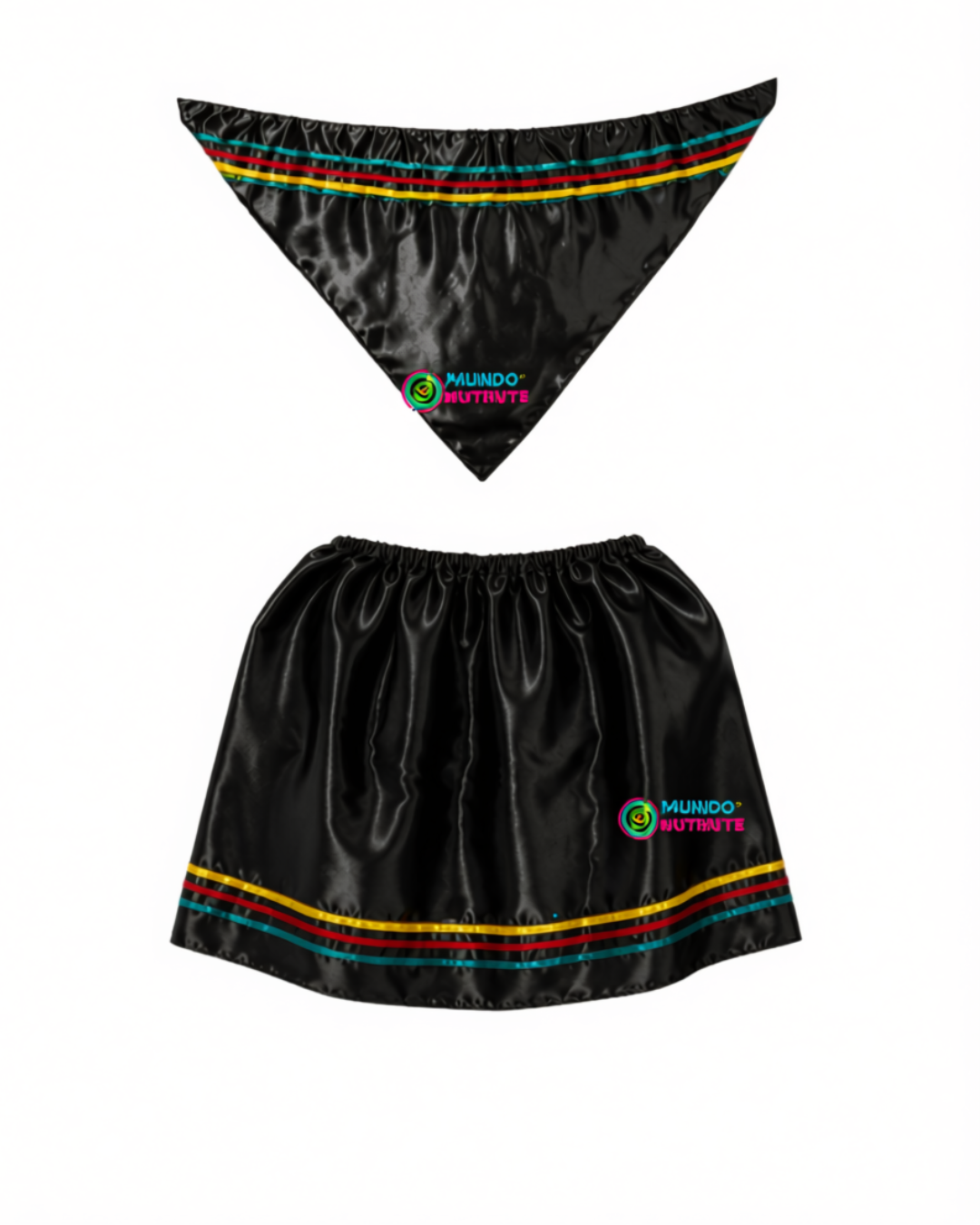 Falda Nortina + Punta Baile Trote Nortino Niña