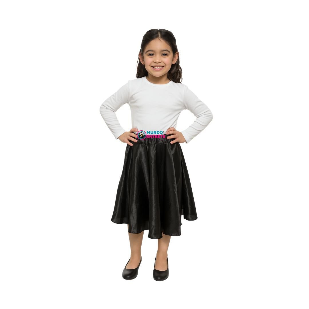 Falda Plato Para Niñas Bailes Tipicos Fiestas Patrias