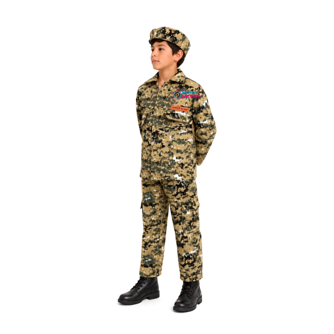 Disfraz Soldado Militar Niño