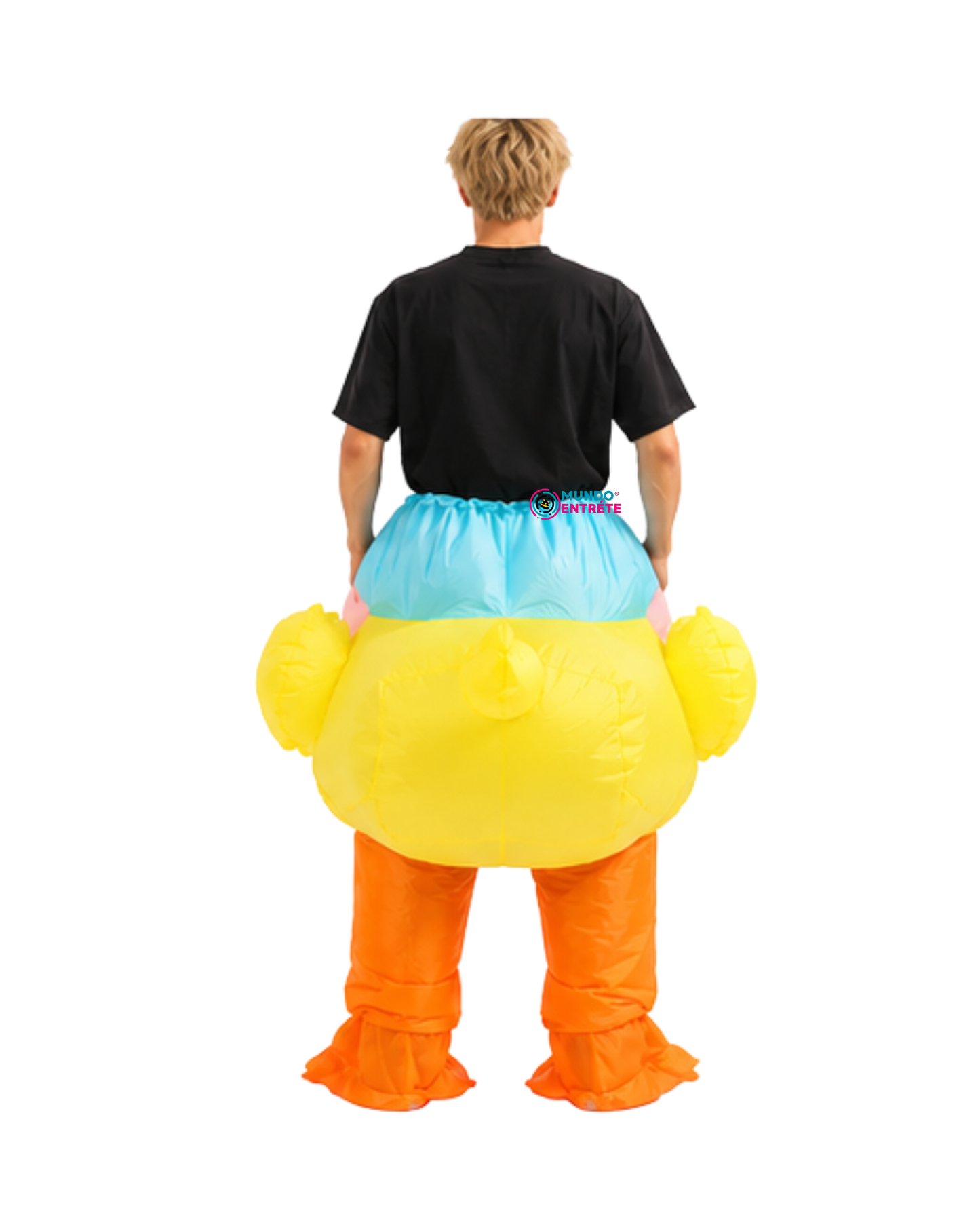 Disfraz Inflable De Pato Amarillo
