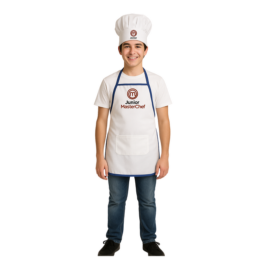 Delantal De Cocina Y Gorro De Chef Juvenil- Adulto