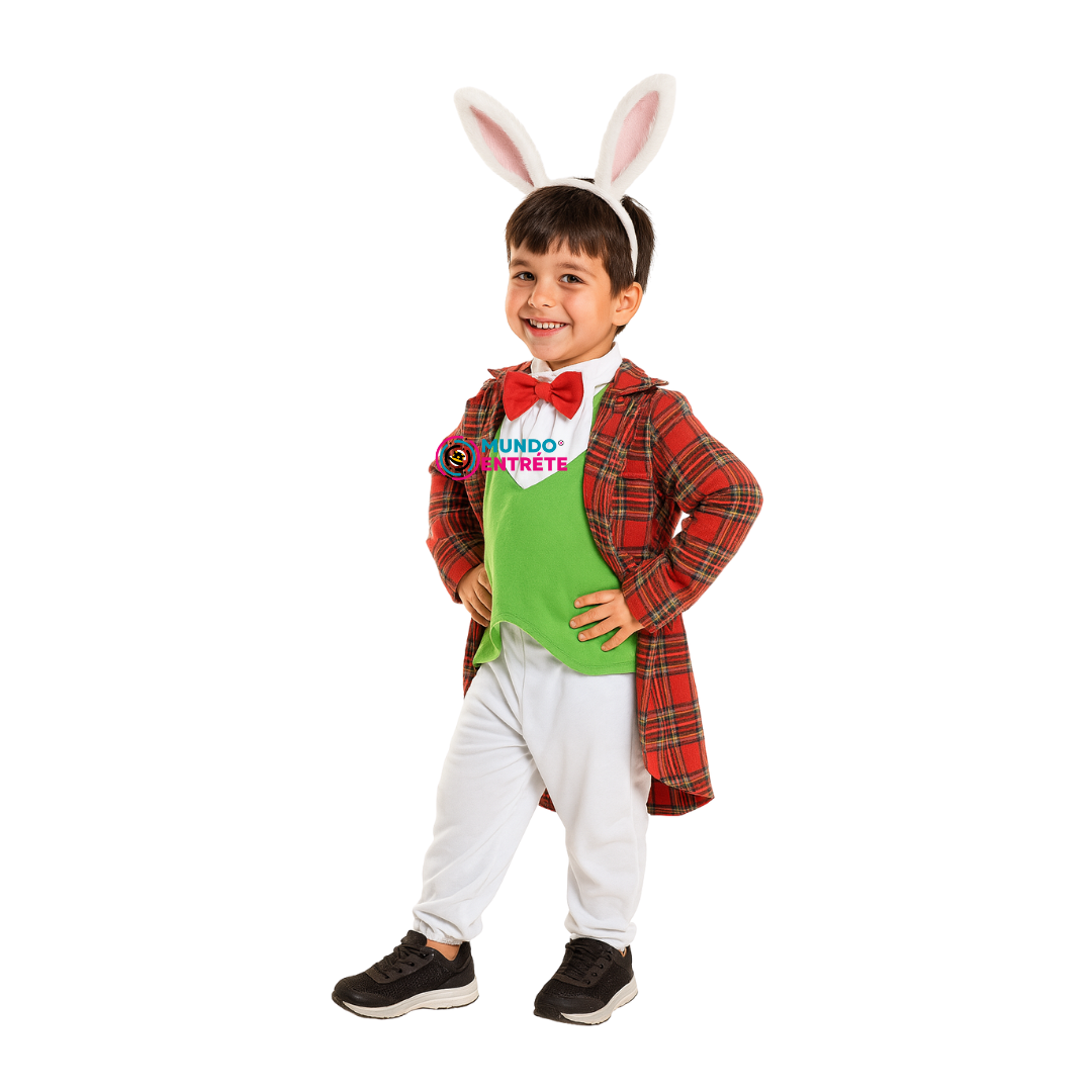 Disfraz de Conejo de Alicia para Niño