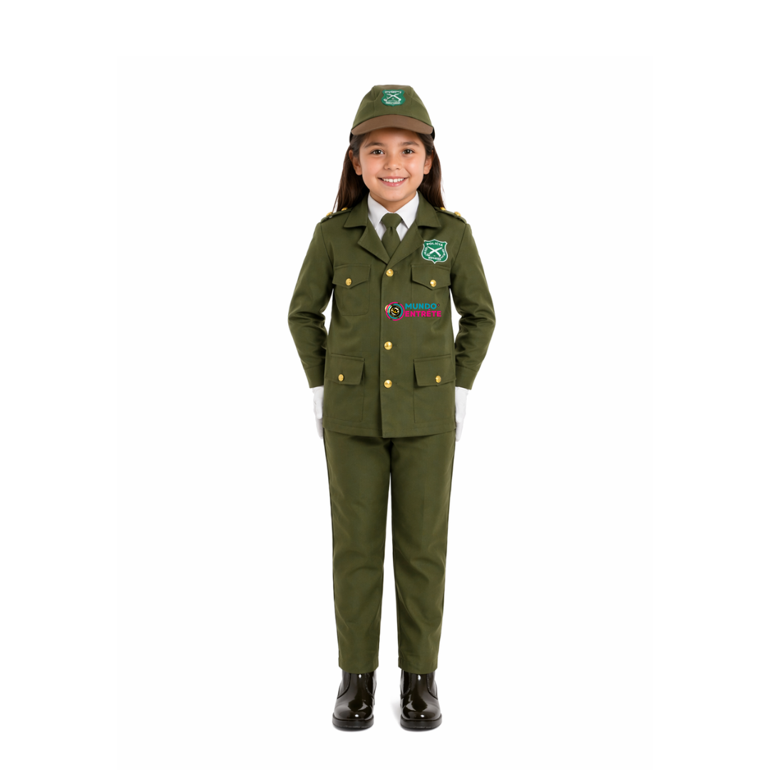 Traje Carabinero Niña