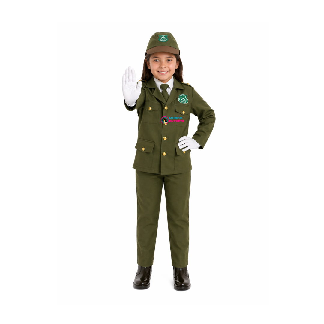 Traje Carabinero Niña