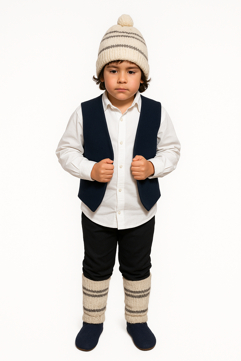 Traje Tipico Chilote Niño/ Baile Fiestas Patrias Chile