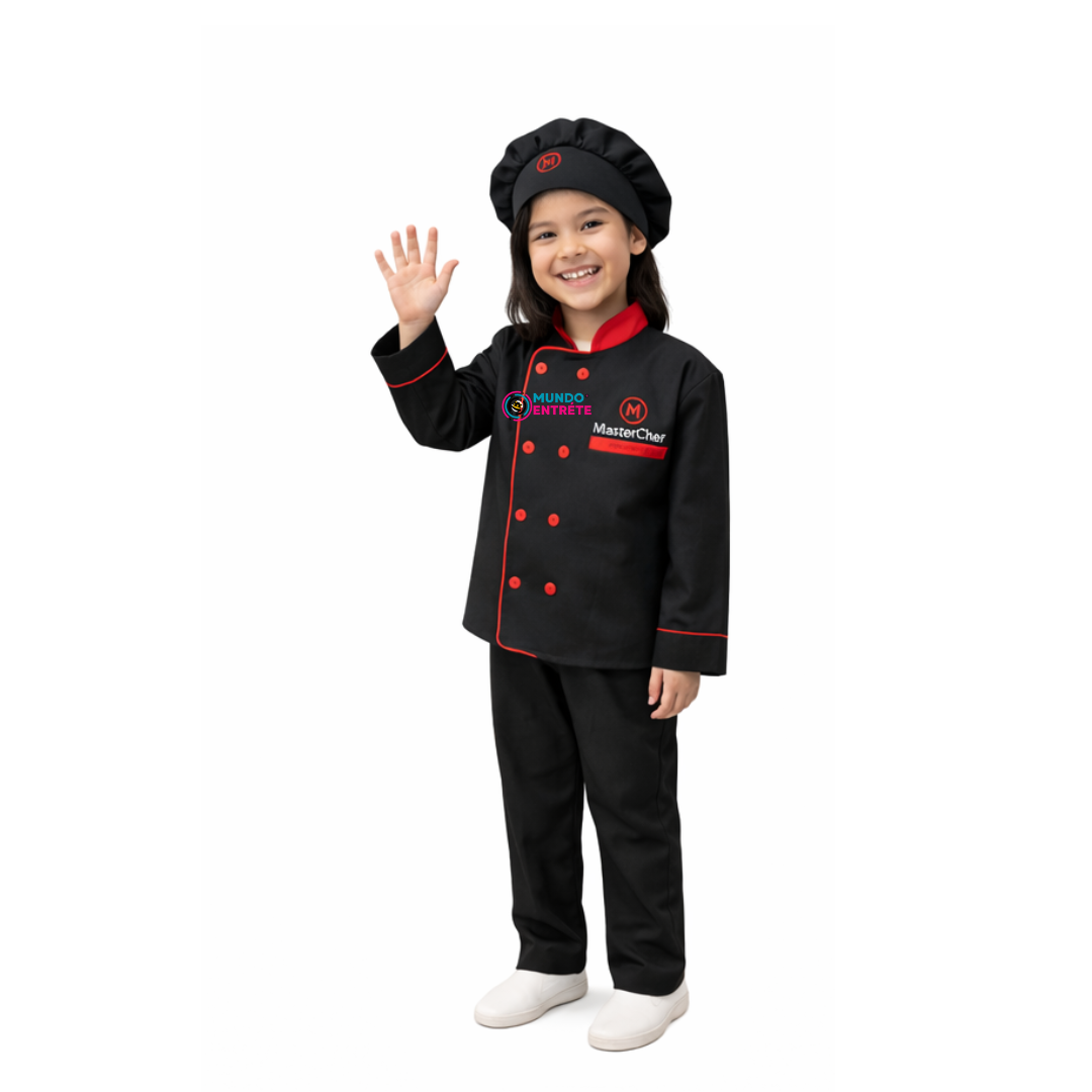 Traje De Chef Niña
