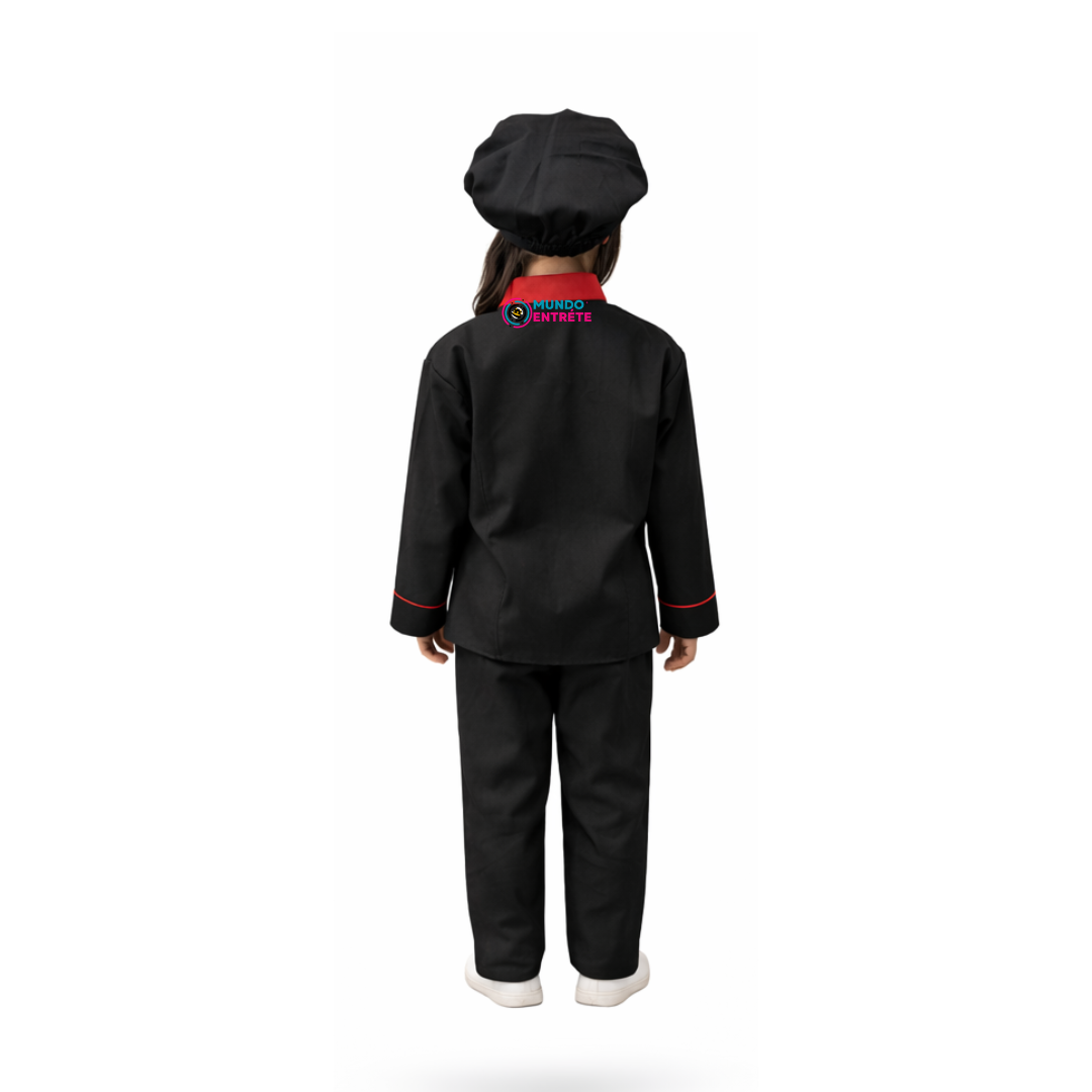Traje De Chef Niña
