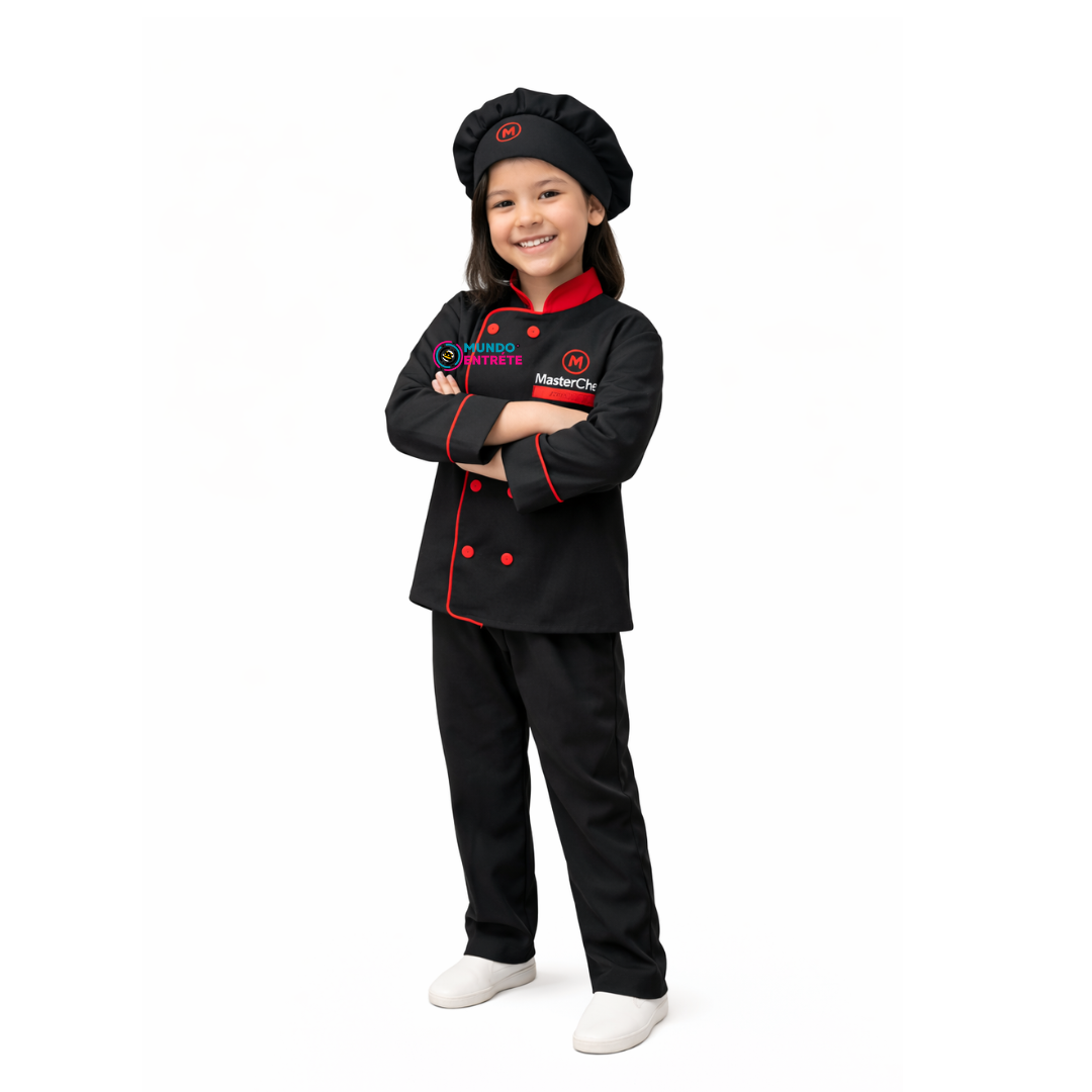 Traje De Chef Niña