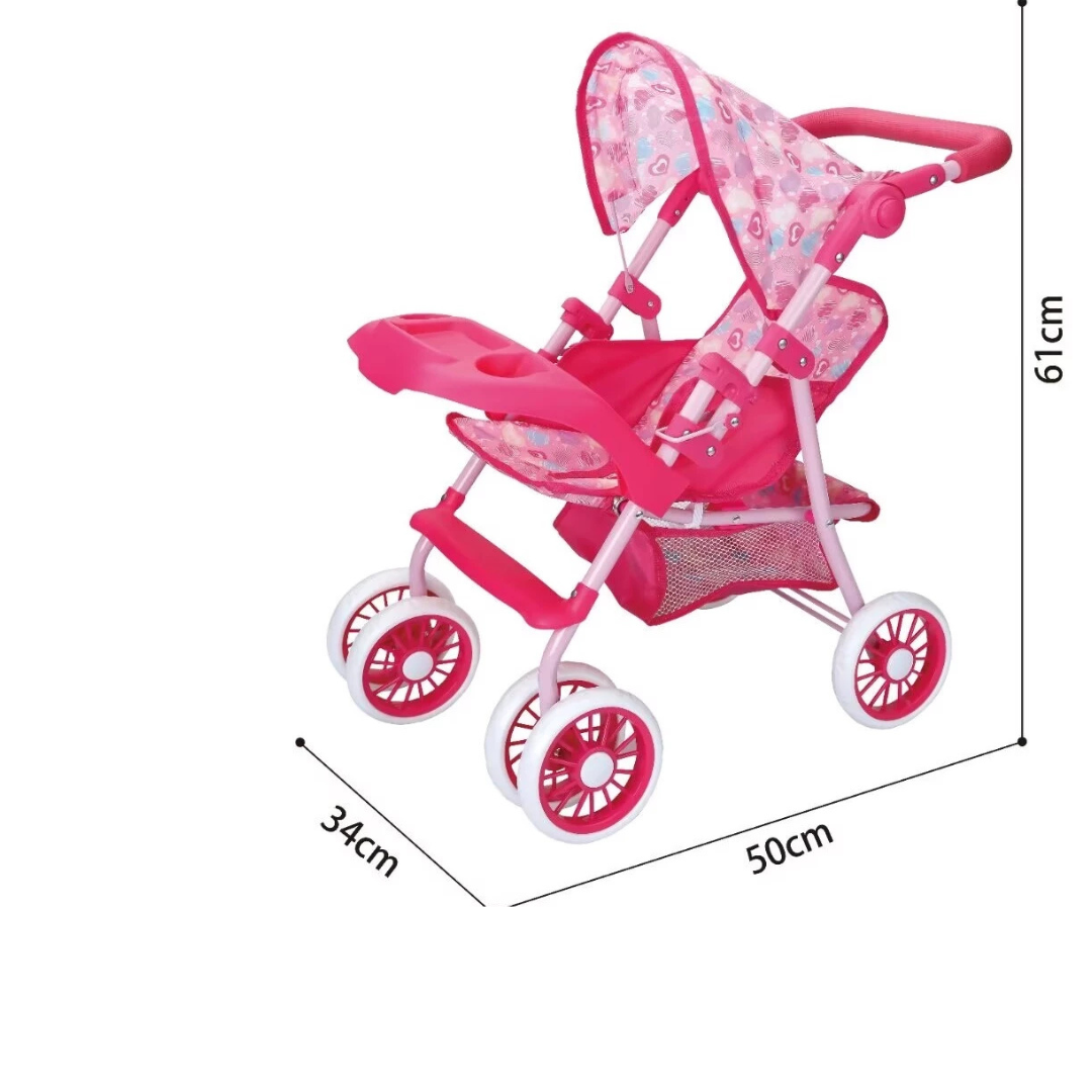 Coche De Muñeca Juguete Niñas/con Bandeja