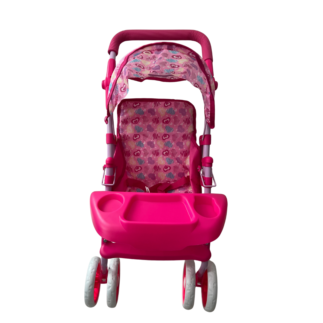 Coche De Muñeca Juguete Niñas/con Bandeja