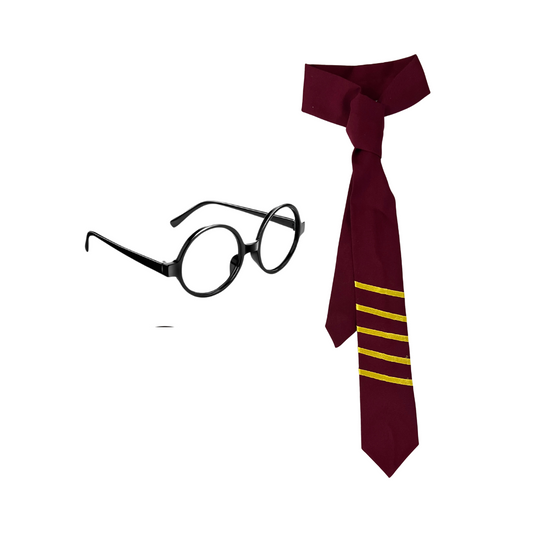 Corbata Gryffindor Harry Potter + Lentes