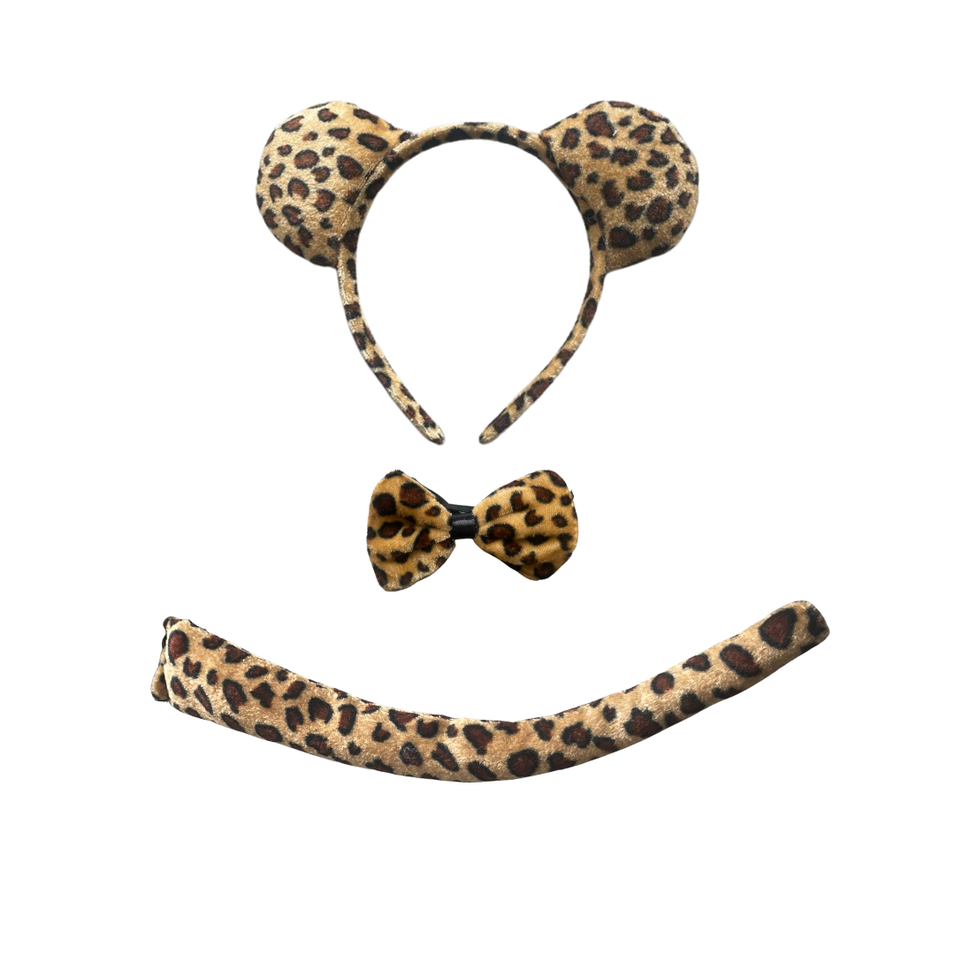 Disfraz Animales Set Diadema/corbatin/cola