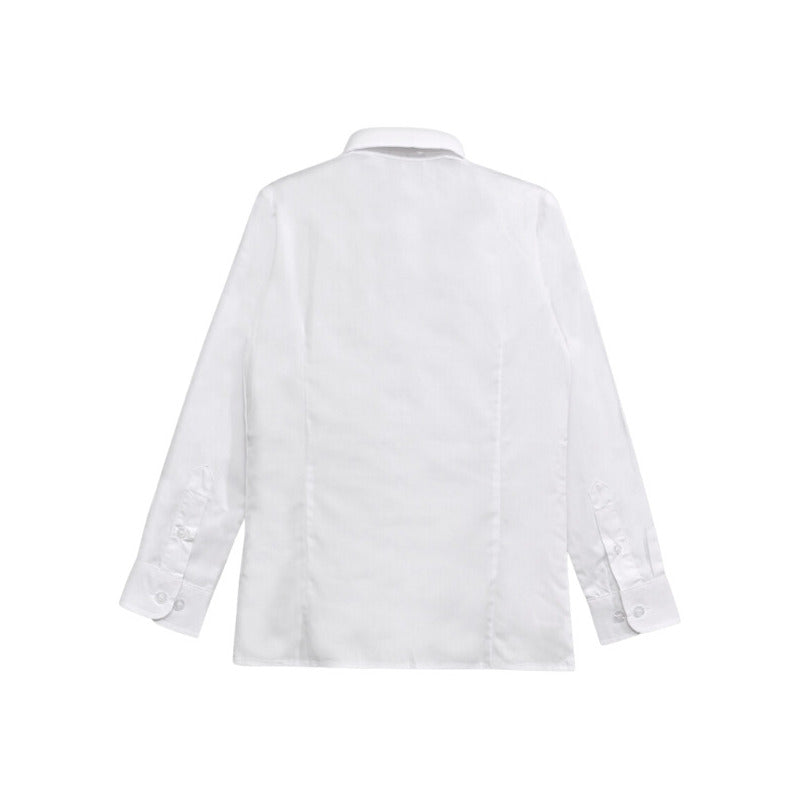 Blusa Colegio Niña Clásica Blanca