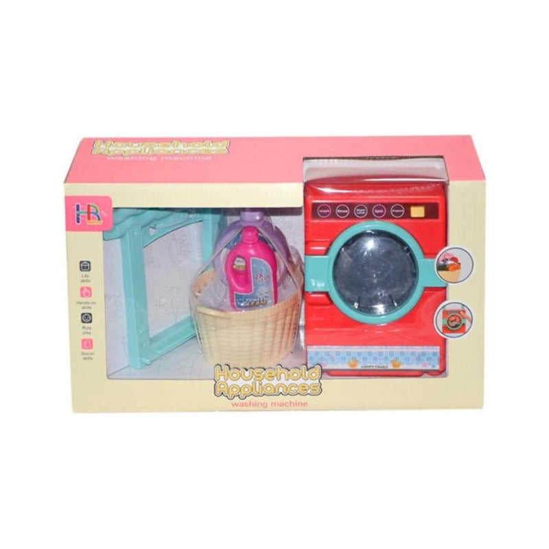 Set De Lavaropa De Juguete Lavadora Jugute De Niñas