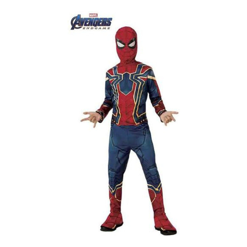 Spiderman Disfraz Niño Iron Spider Avengers Endgame Con Musculos
